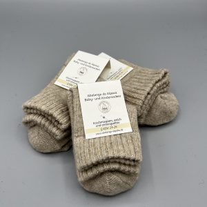 beige Kindersocke